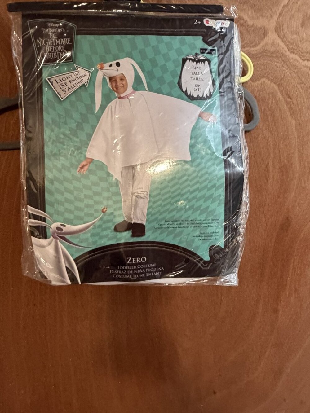 The Nightmare Before Christmas Zero Toddler Costume 2T